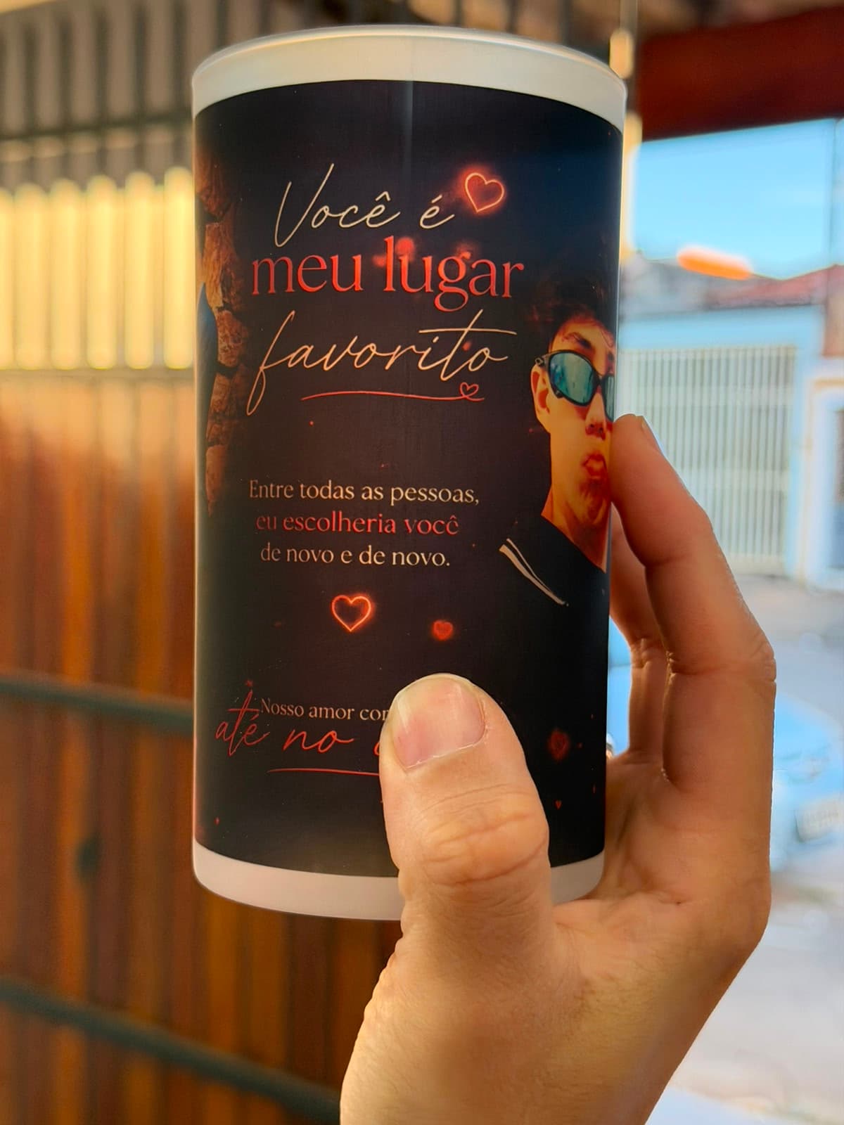 Exemplo 1 — Caneca de Chopp Personalizada